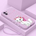 thumbnail image 1 of Disney-funda de teléfono con correa de mano para Xiaomi, carcasa con diseño de gato María para modelos Redmi Note 11, 10A, 10, 10S, 9, 8, 7 Pro Plus, 10C, 9A, 9C, 9T, 4G y 5G zhangmengya LED, 1 of 2