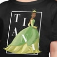 thumbnail image 3 of Disney Princess - Tiana Box Outline - Toddler And Youth Short Sleeve Graphic T-Shirt, 3 of 5