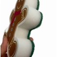 thumbnail image 2 of 4 esponjas de limpieza navideñas seleccionadas al azar, estropajos de cocina, diseño de temporada, duraderas, adecuadas for la limpieza del hogar., 2 of 4
