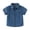 Navy, variant on Ymyiu Toddler Button Up Shirt Toddler Baby Boy Short Sleeve Button Down Shirt Spring Summer Clothes 4T 5T(Navy, 4-5 Years)