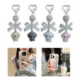 thumbnail image 2 of Fogun Multipurpose Key Holder Accessory with Heart Bowknot Trendy Bag Charm for Trendy Women and Teens Stylish Outfits, 2 of 2
