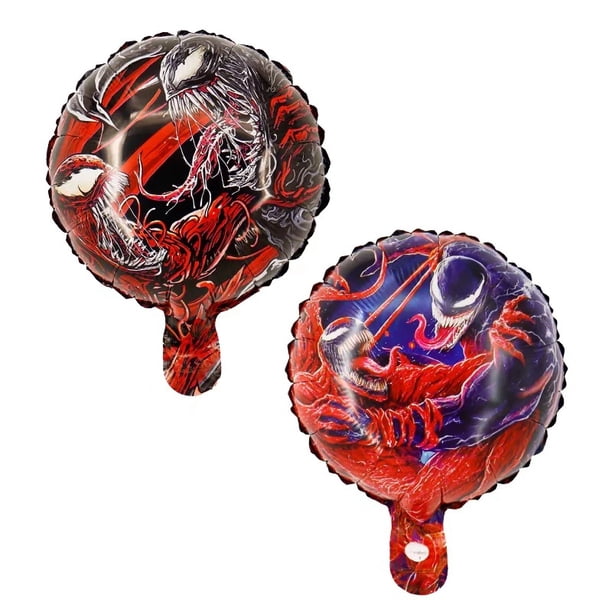 Película caliente Venom Fiesta de cumpleaños Vajilla Pancarta Pastel Bandera colgante desechable Venom The Last Dance Globos Decoración de cumpleaños