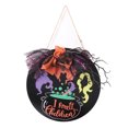 thumbnail image 2 of Halloween Sign Decor, Clear Print Halloween Wood Sign Add Ambience Beautiful  For Party, 2 of 8