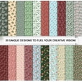 thumbnail image 5 of Jelly Roll Fabric Strips for Quilting, 2.5" Precut for DIY, 40 Strip Assorted Bundle, Perfect Quilting Fabric for Sewing, Jelly Roll For Scrapbooking, Craft, Home Dcor, Rug - Floral Whimsy, 5 of 8