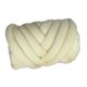 thumbnail image 4 of Hilo grueso y suave de 1,5 kg para crochet, lavable, longitud de 7,5 m, hilo tubular jumbo Beige, 4 of 9