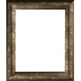thumbnail image 2 of 3" Polystyrene Modern Contemporary Picture Frame by WholesaleArtsFrames-com 7x11, 1183 Series Tiger Black & Gold - Made In USA, 2 of 5