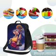 thumbnail image 4 of Wall-E Lunch Bags Adorable Reusable Insulated Lunch Boxes with Shoulder Strap, Cooler Tote Bag for Work Picnic School Travel Hiking Beach or Fishing, 4 of 8