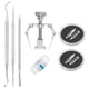 thumbnail image 1 of Kit de Herramientas para Uñas Encarnadas Abody Acero Inoxidable 6 pcs 7 pcs, 1 of 8