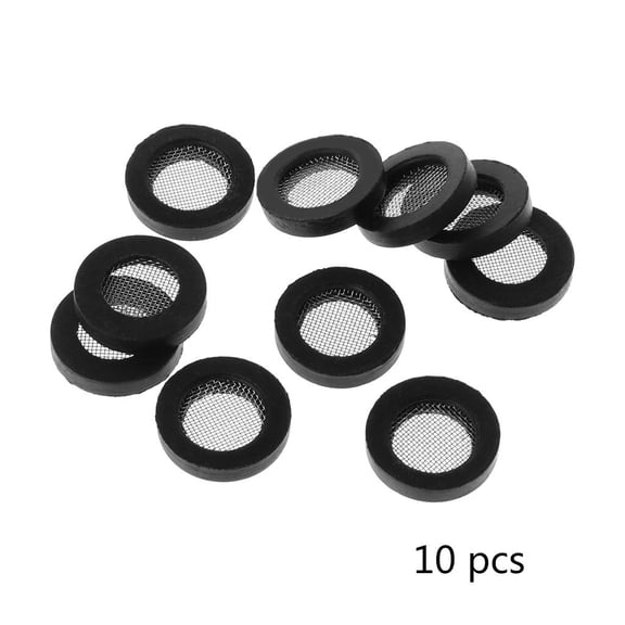 SDFGTstore 10pcs O Ring Rubber Gaskets With Net Hose Seal Washers For Shower for Head Inlet