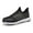 Black, variant on SKIUHS Men's Lightweight Golf Shoes - Sleek Minimalist, Breathable Mesh & Spikeless Sole: Traction & Comfort for Courses