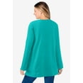 thumbnail image 2 of Woman Within Plus Size Sherpa Sweatshirt, 2 of 5