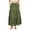 Green, variant on Ediodpoh Womens Skirts Summer Casual Smock Layered Tiered High Waisted A Line Flowy Long Skirt with Pockets and Maxi Skirts for Women Brown S