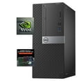 thumbnail image 4 of Restored Dell OptiPlex Gaming PC Tower | Intel Core i5 6th gen | 16GB RAM | 512GB SSD | Windows 10 | 22" LCD | Nvidia GT 1030 Graphics | LED Keyboard and Mouse (Refurbished), 4 of 5