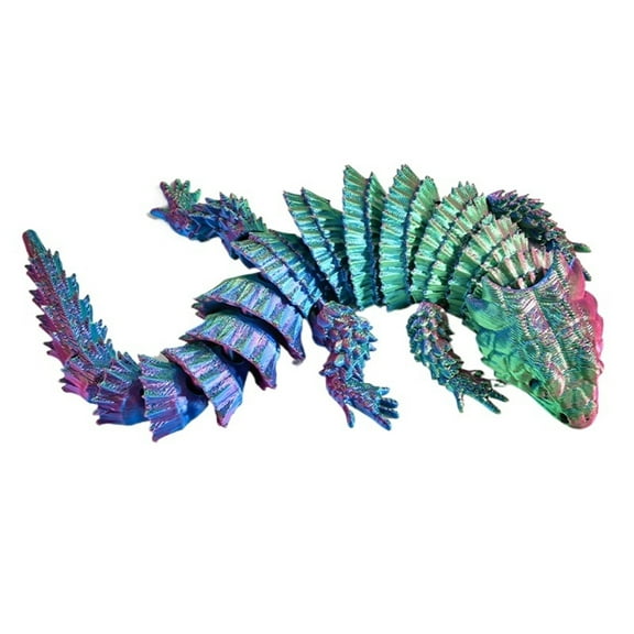 1pc Colorful 3D Printed Lizard Ornament Creative Animal Landscape Decoration Crafts Simulated Lizard Desktop Home Model Party