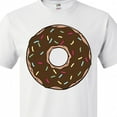 thumbnail image 4 of Inktastic Chololate Donut with Sprinkles T-Shirt, 4 of 5