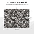 thumbnail image 2 of Yiaed Bicycles Parts Print Highly Absorbent Microfiber Kitchen Counter Mat, Dish Drying Pad for Dishes, Utensils, Pots and Pans, Large 18" x 24", 2 of 7