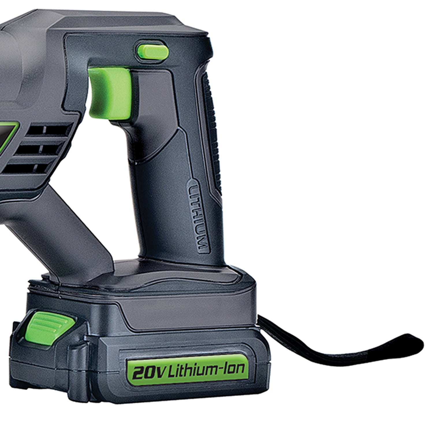 Genesis GLRS20A 20-Volt Li-Ion Variable-Speed Reciprocating Saw with Battery,  Charger, and Blades