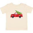 thumbnail image 3 of Inktastic Christmas Vintage Truck with Christmas Tree Boys or Girls Baby T-Shirt, 3 of 5