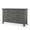 Midnight Gray, variant on Child Craft Denman 55" Interlocking 6-Drawer Double Dresser for Nursery or Bedroom, Anti-Tip Kit, Crescent Gray