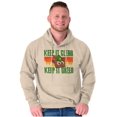 thumbnail image 5 of Woodsy Owl Keep it Clean and Green Hoodie Sweatshirt Women Men Brisco Brands S, 5 of 6