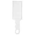 thumbnail image 1 of Peine de peluquería de plástico para cortes degradados, para recortar y peinar con precisión; peine para cortadora de pelo de corte plano, 1 of 8