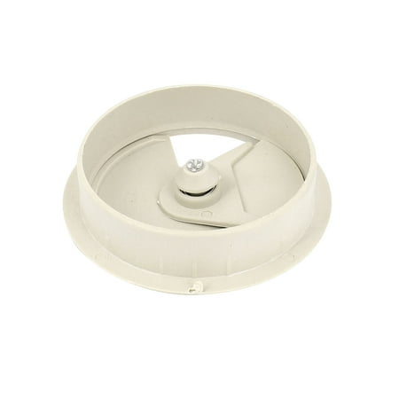 Plastic Computer Desk Table Grommet Wire Cable Hole Cover 70mm Dia Gray