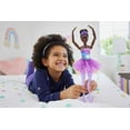 thumbnail image 4 of Barbie Dreamtopia Twinkle Lights Ballerina Doll, Brunette with Light-Up Feature Wearing Removable Headband & Tutu, 4 of 8