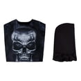 thumbnail image 3 of Disfraz de demonio del infierno para Halloween, capa negra para niños, esqueleto de la muerte, disfraz de cosplay, vestido de fiesta de carnaval para niños y niñas, 3 of 5