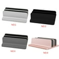 thumbnail image 2 of Support Vertical pour Ordinateur Portable et Cahier en Alliage d'Aluminium, Support de Bureau Réglable, Support Vertical à Deux Fentes, 2 of 7