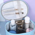 thumbnail image 5 of Bolso cosmético portátil portátil de alto valor del almacenamiento de los artículos de tocador y de los cosméticos, hecho de PU, 5 of 5