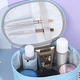 thumbnail image 5 of Bolso cosmético portátil portátil de alto valor del almacenamiento de los artículos de tocador y de los cosméticos, hecho de PU, 5 of 6