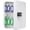 White, variant on 20 Position Key Cabinet with Combination Lock Resettable Black Digital Security Storage Box Steel Key Organizer with Colorful Key Tag Labels Stickers and Hooks