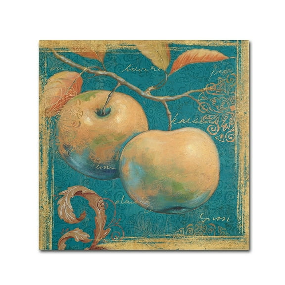 Trademark Fine Art "Lovely Fruits II" Canvas Art by Daphne Brissonnet