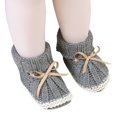 thumbnail image 3 of Otqutp Baby Tennis Shoes Baby Girls Boys Booties Winter Warm Baby Socks Shoes Crib Shoes Baby Footwear for 0 to 24 Months, 3 of 9