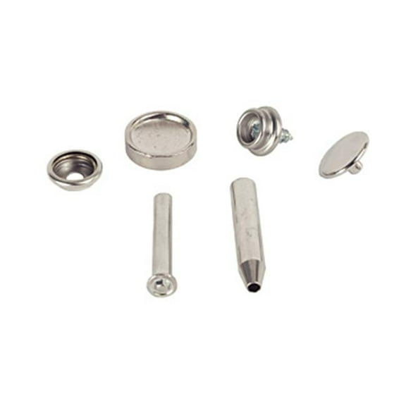 A304 Fabric To Wall Snap Kit, 6 Pack