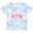 Tie Dye Blue, variant on Inktastic I'm Four- Cute Unicorn 4th Birthday Boys or Girls Toddler T-Shirt