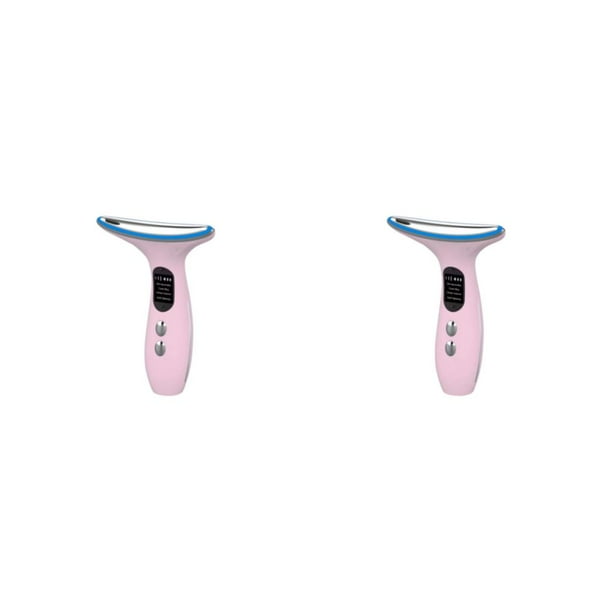 Seitruly Masajeador de piel facial eléctrico para mujer, pantalla Digital, raspador de , herramienta de masaje de estiramiento Facial portátil Type2 NO2