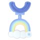 thumbnail image 1 of Wmkox8yii Cepillo de dientes manual de silicona en forma de U para niños con cepillo de dientes de limpieza de cerdas suaves Wmkox8yii FJKAFA118, 1 of 1