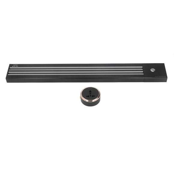 Circuit d'Alimentation Modulaire Mural Intelligent avec 3 Adaptateurs Universels - Longueur 60cm, Capacité 8000W/32A, Protection IP20 & Installation Facile