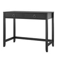 thumbnail image 6 of Her Majesty 2 Drawer Writing Desk, Black, 6 of 13