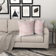 thumbnail image 6 of Pink Gray Ethnic Boho Throw Pillow Covers 16X16 Inches Set of 2 Bohemian Carpet Pattern Vintage Pillow Cases Black Teal Grey Floral Pillow Cover Farmhouse Home Decor for Sofa Couch Porch Outdoor, 6 of 6