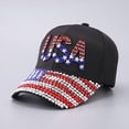 thumbnail image 2 of mgoYE 250th Anniversary USA Cap Adjustable Men Women American Flag 250th Anniversary Commemorative Cap, Casual Fit Daily Hat(B,One Size), 2 of 4