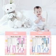 thumbnail image 1 of 6 Piezas Kit de Aseo para Bebés, Kit de Guardería para Bebés Kit de Cuidado de Salud para Bebés Portátil Contiene Cortaú?as de Seguridad/Tijera/Selección de Orejas/Kit de Aseo para Recién Nacidos Ecomeon no, 1 of 6