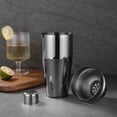 thumbnail image 7 of Shaker,24 oz Martini Shaker, Grade Stainless Steel Martini Mixer Built-in Strainer,Drink Shaker by ,Bartender Kit Gifts. (Black), 7 of 7