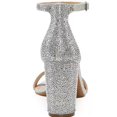 thumbnail image 2 of INC Womens Lexini 2 Rhinestone Ankle Strap Heel Sandals, 2 of 3
