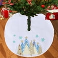 thumbnail image 7 of Xuniizn Christmas Tree Skirt Multicolor Cloth Tree Skirts for Xmas Decor, Party Festive Merry Christmas Decorations for Home, 7 of 7