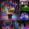 thumbnail image 4 of Cadena de luces LED de alambre de cobre, guirnalda impermeable con USB y batería, luz de hadas, decoración de fiesta de boda y Navidad, iluminación de vacaciones, 5/10M, 4 of 4