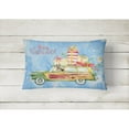 thumbnail image 2 of Merry Christmas German Shepherd Canvas Fabric Decorative Pillow, 2 of 3