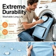 thumbnail image 4 of Clearance Under $6.49Foldable Grocery Cart Bag, Rolling Shopping Tote with Smooth Wheels, Heavy Duty Collapsible Laundry Trolley for Market Trips and Travel, 4 of 4