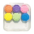 thumbnail image 1 of QJUHUNG 24PCS Korean Traditional Play Game Gonggi Jack Stone Pebbles Set Colorful Stone Catching Game Hand Eye Coordination Stone Training Toy Throwing Stones Game For Kids, 1 of 7